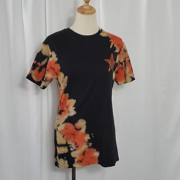 Jefree Star Cosmetics Black Tie Dye Logo Tee Shirt - Picture 6 of 7